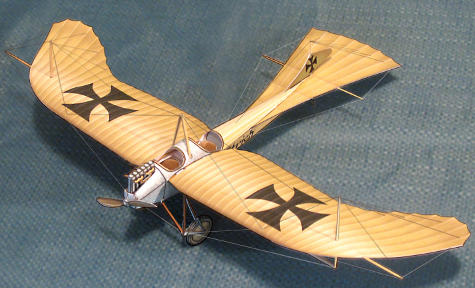  New Etrich Taube paper model kit